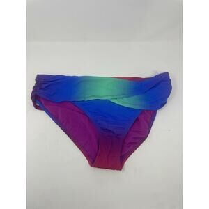 Bleu by Rod Beattie Women's High-Waisted Multicolor Bottoms 14